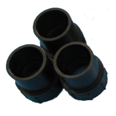 Sched 40 fittings, rubber gaskets  Set of 3